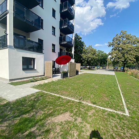 Spree Chalet Cottbus Buitenkant foto