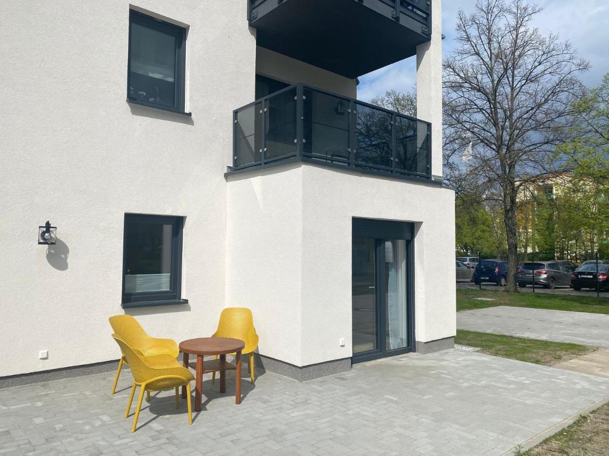 Spree Chalet Cottbus Buitenkant foto